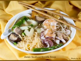 Asian Seafood Noodle Soup