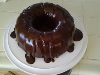 Devil's Food  Cake With Chocolaty Dizzle Icing