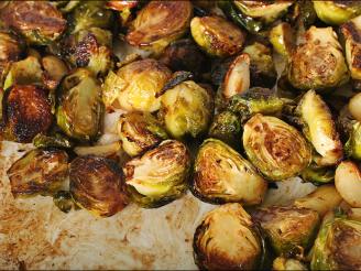 Balsamic Roasted Brussels Sprouts