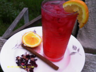 Jamaican Hibiscus Iced Tea
