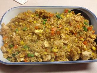 Home Made Fried Rice, Chicken Optional