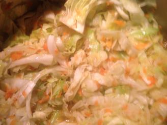 Jamaican  Steamed  Cabbage  and Carrot
