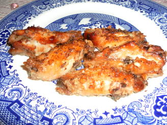 Kate's Caramelized Garlic Chicken Wings (Only 3 Ingredients!)