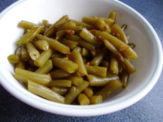 Teresa's Garlic Green Beans