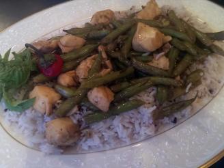 Green Curry With Cod and Green Beans