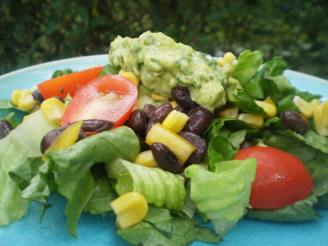 Southwestern Chopped Salad With Cilantro Dressing