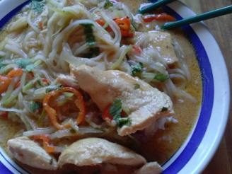 Red Coconut Curry Noodles