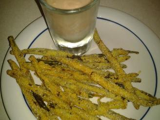 Green Bean Fries With Spicy Mayo