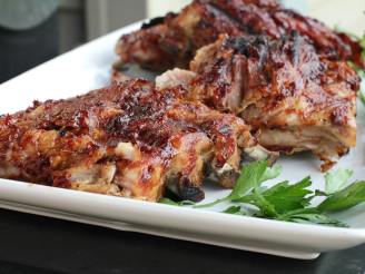 Fall off the Bone Barbecued Baby Back Ribs