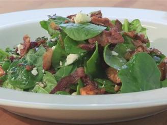 Warm Spinach Salad With Bacon