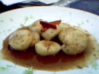 Seared Scallops with Asian Lime-chile Sauce