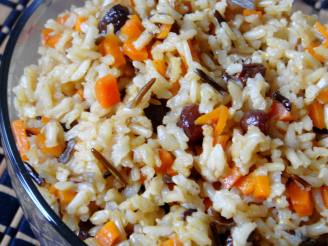 Oriental-Style Carrot Risotto With Raisins