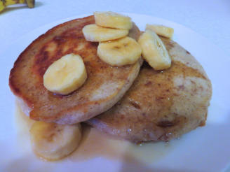 Banana Pecan Buttermilk Pancakes