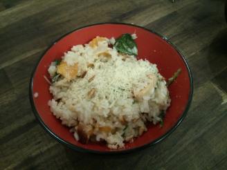 Roasted Pumpkin & Spinach Risotto