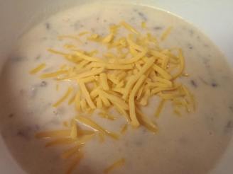 Baked Potato Soup With Sharp Cheddar #SP5
