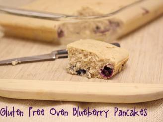 Gluten-Free Oven Blueberry Pancakes