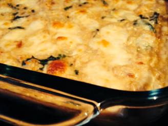 Beecher's Kale and Brown Rice Gratin With Smoked Cheese