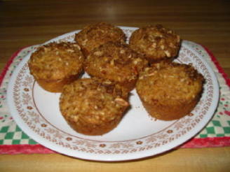 Crunchy Rhubarb Muffins