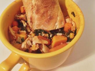 Chicken and Kale Stew (Crock Pot, Paleo)