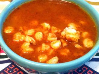 New Mexican Posole Rojo With Freshly Ground Chile Powder