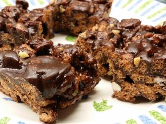 Chocolate Pudding Cereal Squares