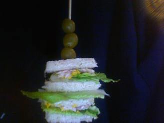 Linda's Tuna and Olive Sandwich (Sandwiches) or Finger Rolls