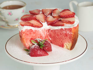 Crock Pot Strawberry Cream Cake