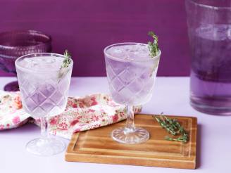 Relaxing Lavender Gin & Tonic by the Pitcher