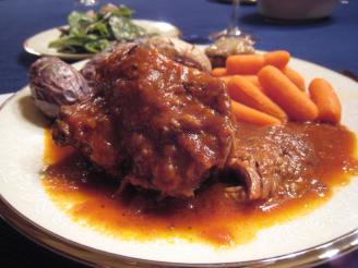 Greek Braised Lamb Shoulder Roast
