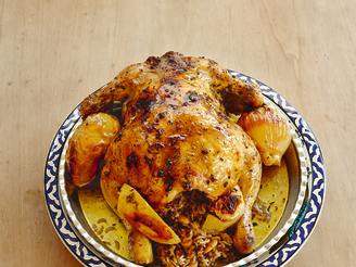 Stuffed Chicken from the Turkish Cookbook