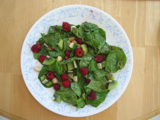 Splendid Raspberry Spinach Salad