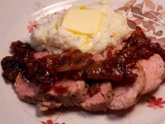 Pork Tenderloin With Bacon-Onion Jam