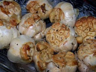 Roasted Garlic & Pearl Onions With Herbs