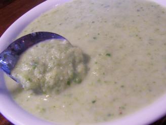 Creamy Easy Brussels Sprouts Soup