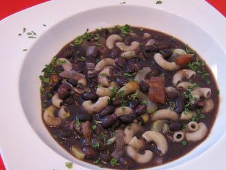 Florentine White Bean Soup with Pasta