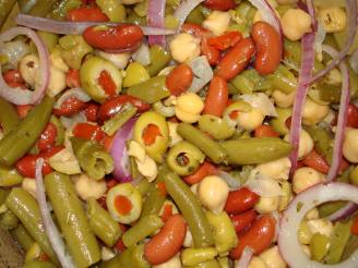 Three-bean Salad with Olives