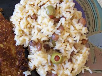 Spanish Rice and Pigeon Peas ( Arroz con Gandules)