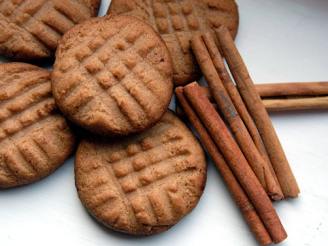 Golden Cinnamon Biscuits