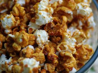 Caramel Popcorn (not too sweet or sticky)