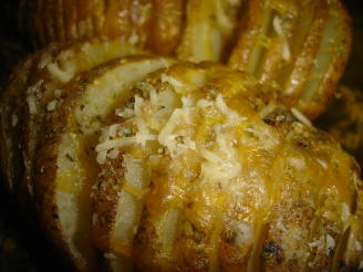Microwave Sliced Baked Potatoes