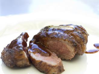 grilled asian duck breasts