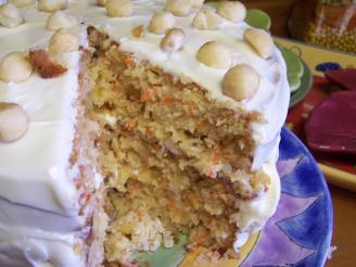 Tropical Carrot Cake with Coconut Cream Frosting