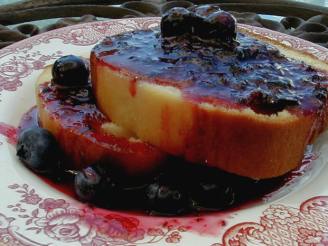 Yummy and Simple Blueberry Sauce (Goes With My Blueberry Scones!