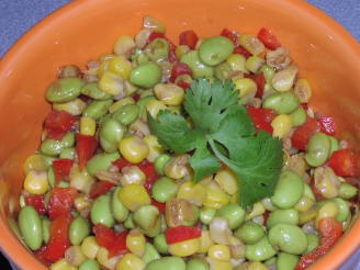 Edamame (Soybean) & Corn Salad