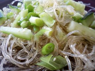 Japanese Noodle and Cucumber Salad