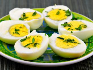 Hard Cooked Eggs in the Oven (Baked Eggs)