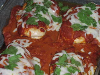 Chicken Simmered in Red Chile Sauce
