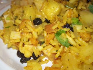 Curried Rice and Fruit Salad