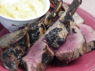 Lamb Chops With a Curry Cream Sauce or Rack of Lamb