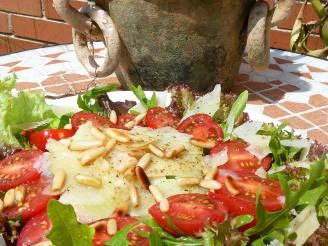 Tomato, Arugula (Rocket) & Parmesan Salad